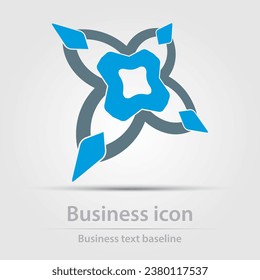 Icono de negocio de color vectorial diseñado originalmente