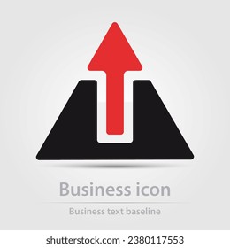 Originally designed vector  color business icon