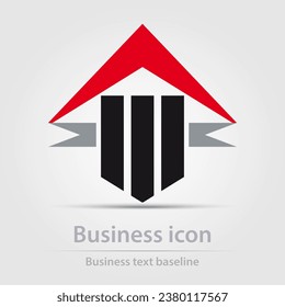 Originally designed vector  color business icon