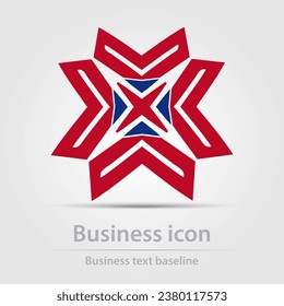 Originally designed vector  color business icon