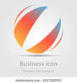 Originally designed vector  color business icon