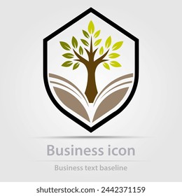 Originally designed vector  color business icon