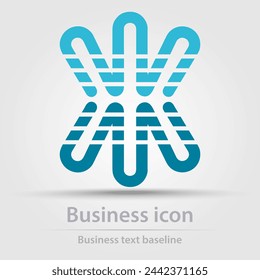 Originally designed vector  color business icon