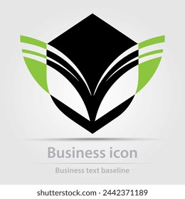 Ursprünglich entworfenes Vektor-Farbe Business-Symbol
