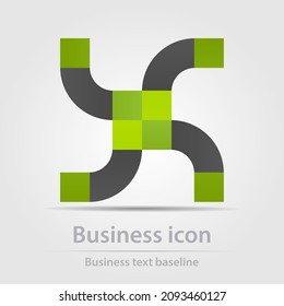 Originally designed vector color modern and trendy business icon