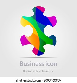 Originally designed vector color modern and trendy business icon