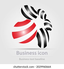 Originally designed vector colorful business icon