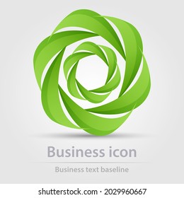 Icono de negocio colorido vectorial diseñado originalmente