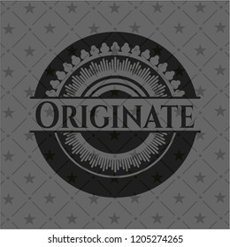 Originate dark emblem