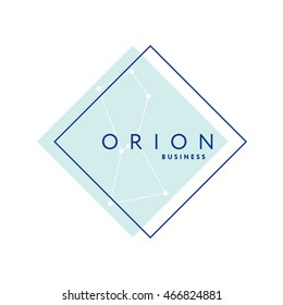Orion business vector logo