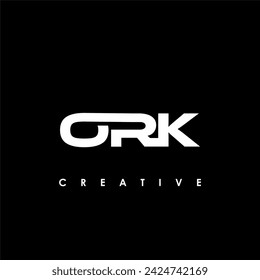 ORK Letter Initial Logo Design Template Vector Illustration