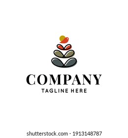 Le logo d'Orla Kiely avec un style simple d'art en ligne