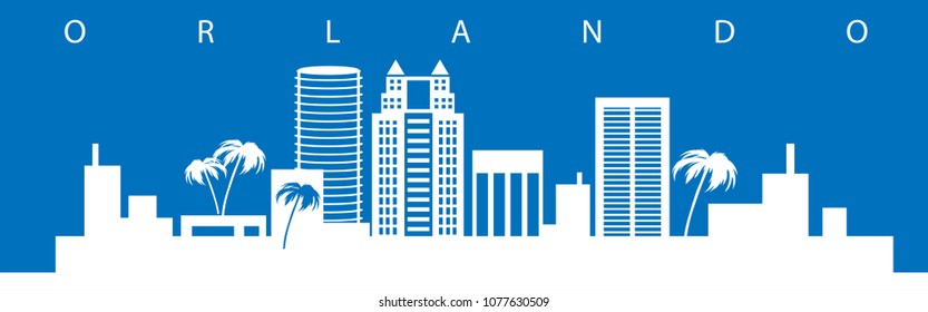 Orlando Florida Skyline