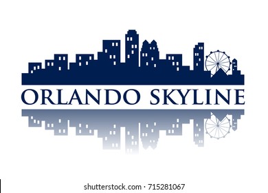 orlando skyline city logo