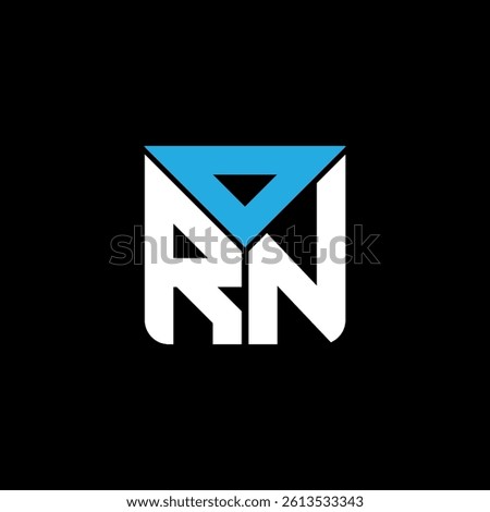 ORN letter logo creative design with vector graphic, ORN simple and modern logo. ORN luxurious alphabet design  