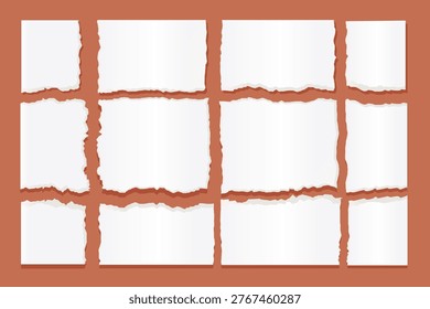 orn Paper Elements Pack Ripped Paper Frames and Banners