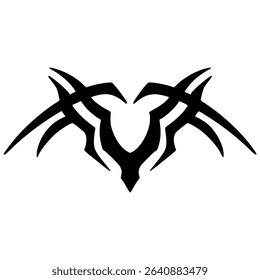 Ornamemtal Art Tribal Element Tattoo Fill