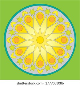Ornamen vector icon symbol logo illustration template