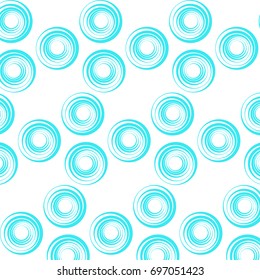 Ornament with abstract circles, vector illustration