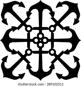 Ornament of the anchors