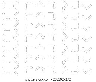 ornament arrow direction sign board hook curved arrow square spin rotate icon reload round on white isolated background