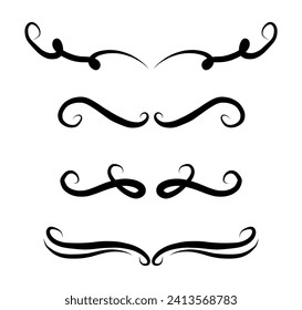 Ornament art divider set collection 	