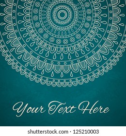 Ornament background with space for your text