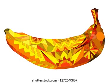 ornament banana vector