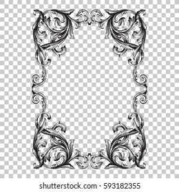 Ornament in baroque style