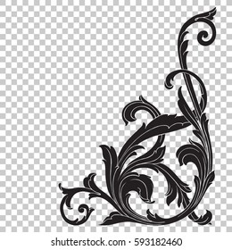 Ornament in baroque style