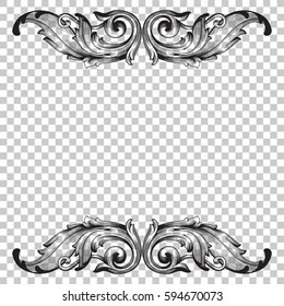 Ornament in baroque style
