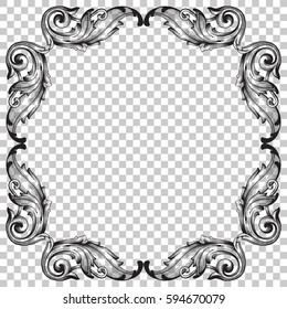 Ornament in baroque style