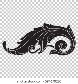 Ornament in baroque style
