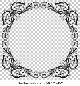 Ornament in baroque style