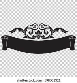 ornament in baroque style