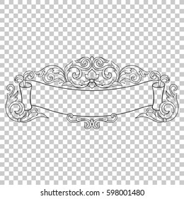 ornament in baroque style