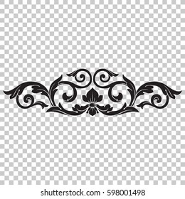 ornament in baroque style