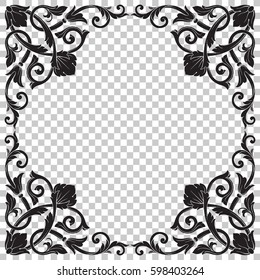 Ornament in baroque style