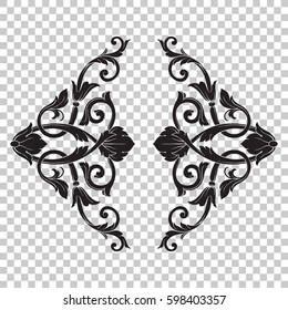 Ornament in baroque style