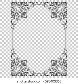 Ornament in baroque style