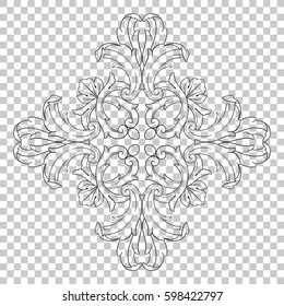 Ornament in baroque style