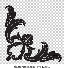 Ornament in baroque style