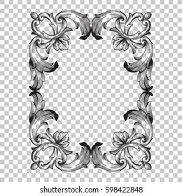 Ornament in baroque style