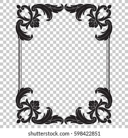 Ornament in baroque style