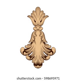 ornament in baroque style