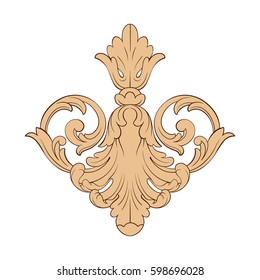 ornament in baroque style