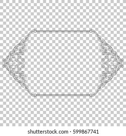 ornament in baroque style