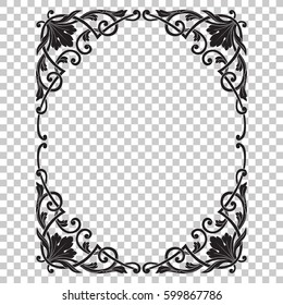 ornament in baroque style