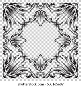 ornament in baroque style