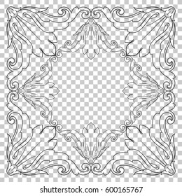 ornament in baroque style